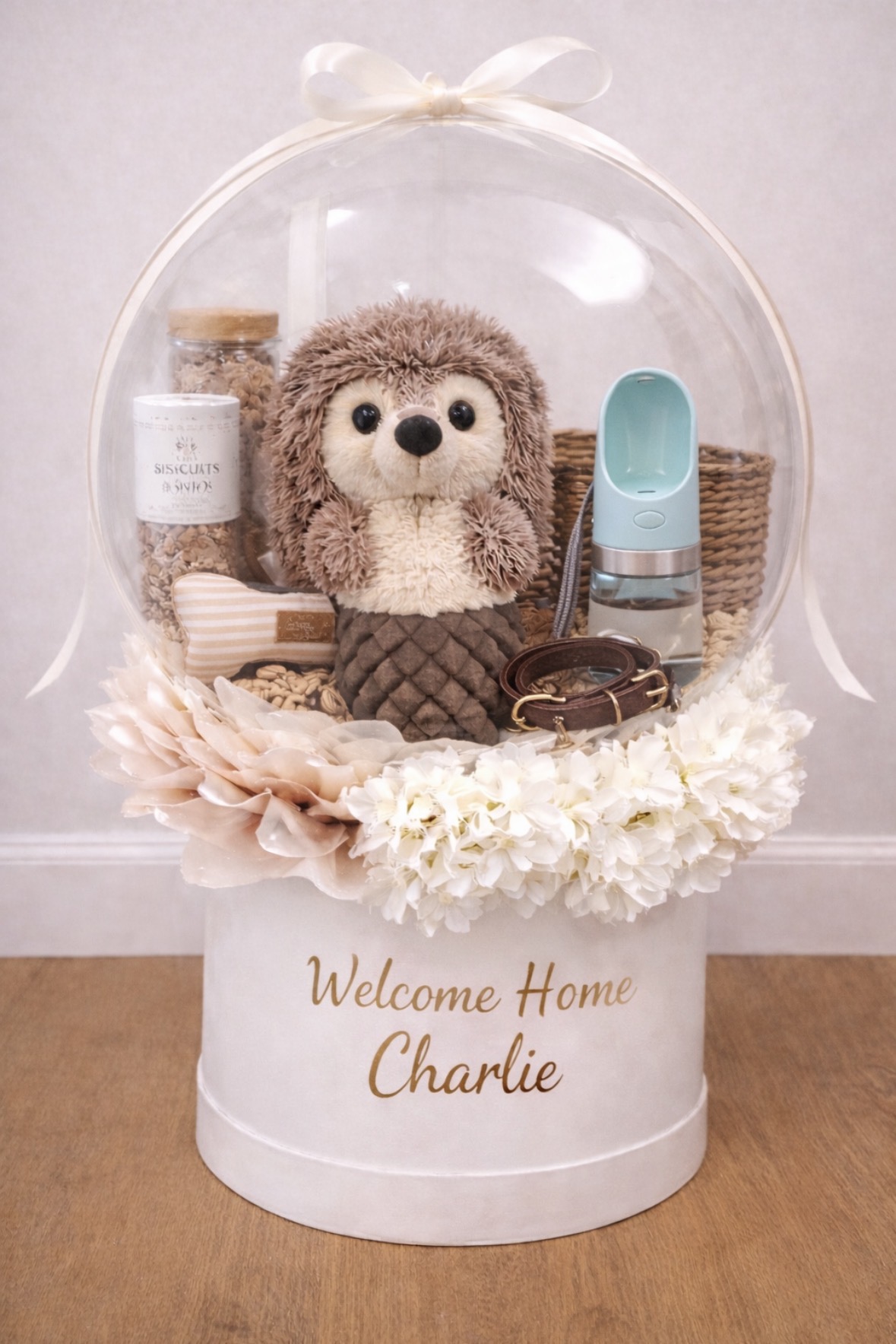 Welcome home pet balloon arrangement